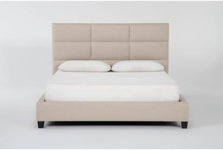 Oliver Queen Upholstered Panel Bed - Main