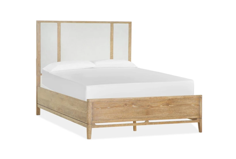 Ayden California King Wood Panel Bed - 360