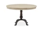 Harly 48" Farmhouse Round Dining Table - Front