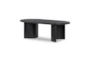 Libby Black Oval Coffee Table - Signature