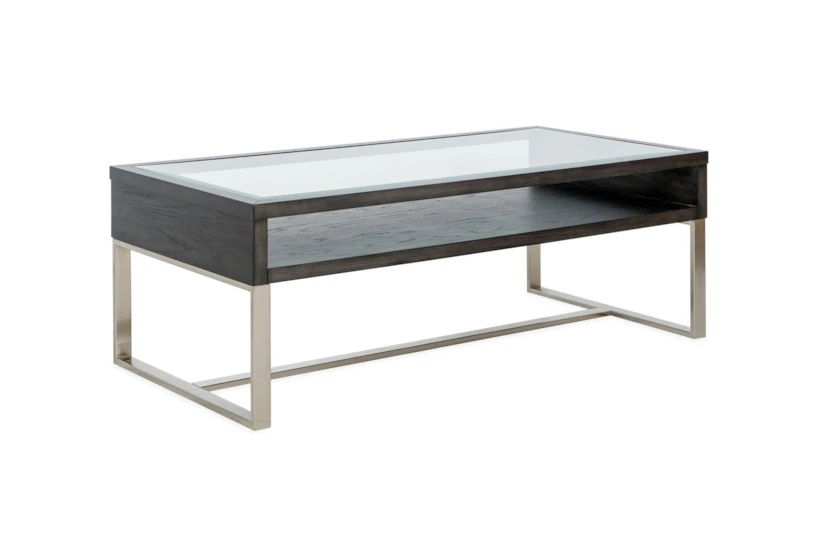 Claire Glass Coffee Table - 360