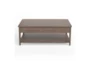 Darin Lift Top Coffee Table With Wheels - Front