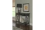 Dowler Black Console Table With Storage - Room