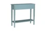 Selwyn Teal Small Console Table  - Back