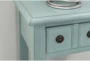Selwyn Teal Small Console Table  - Detail