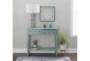 Selwyn Teal Small Console Table  - Room