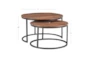 Willand Nesting Coffee Tables Brown - Detail