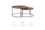 Willand Nesting Coffee Tables Brown - Front