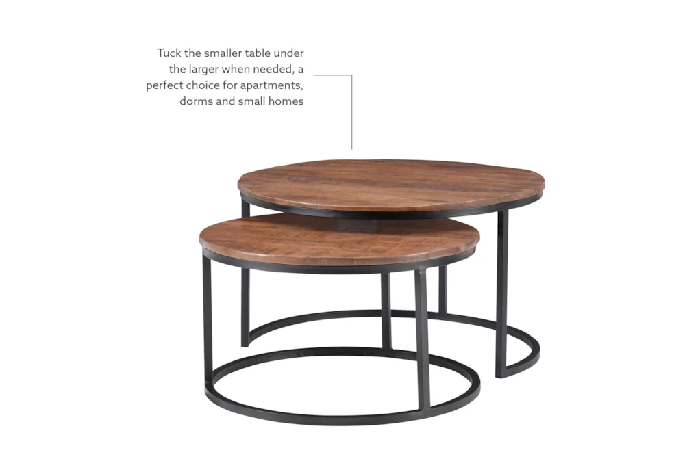 Willand Nesting Coffee Tables Brown