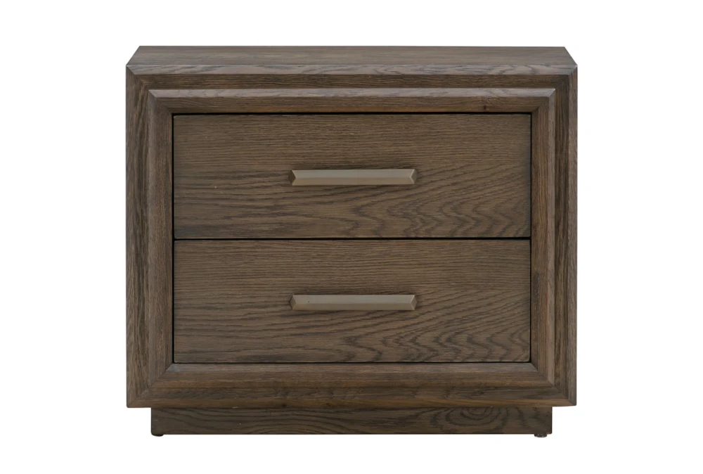 Levi 2-Drawer Nightstand With USB