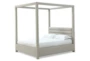 Rylan Full Upholstered Platform Canopy Bed - Front
