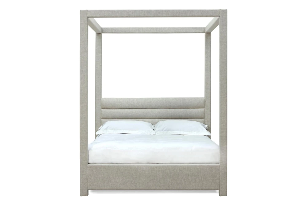 Rylan Full Upholstered Platform Canopy Bed