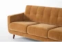 Allie Buttercup 79" Queen Sleeper Sofa with Memory Foam Mattress - Detail