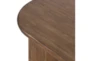Libby Brown Oval Coffee Table - Detail
