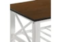 Vera Two Tone Coffee Table With Storage - Detail