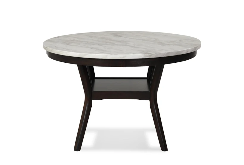 Celeste 48" Faux Marble Round Dining Table - 360