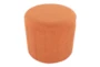 17" Orange Folding Storage Bench  - Top
