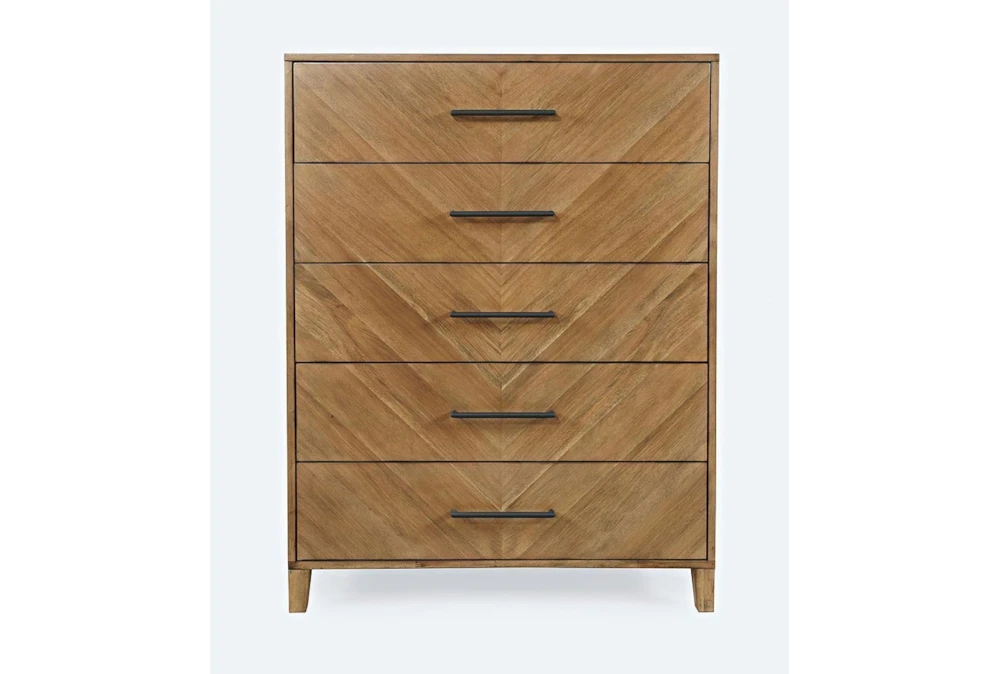 Elias Natural 5-Drawer Chest