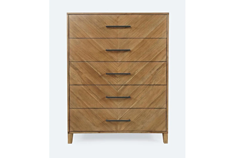 Elias Natural 5-Drawer Chest - 360