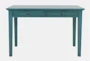 48" Craftsman Blue Power Desk With 2 Drawers - Signature