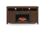 Briceburg 60" Fireplace Rustic Tv Stand - Signature