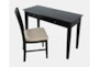 Craftsman Black 48" Power Desk And Chair Set - Signature