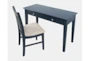 Craftsman 48" Navy Power Desk And Chair Set - Signature
