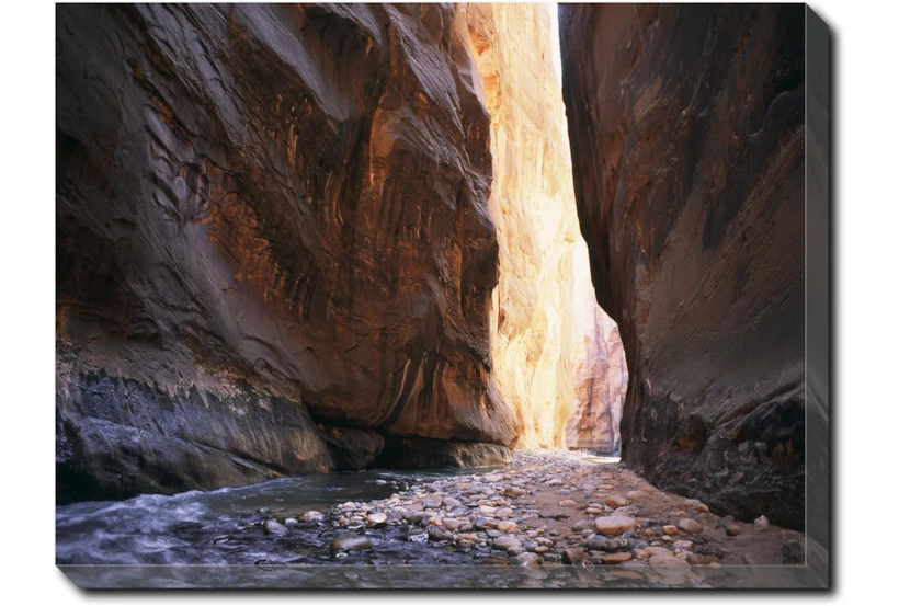 40X30 Slot Canyon With Gallery Wrap Canvas - 360