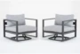 Ravelo Outdoor Swivel Lounge Chair Set Of 2 - Signature