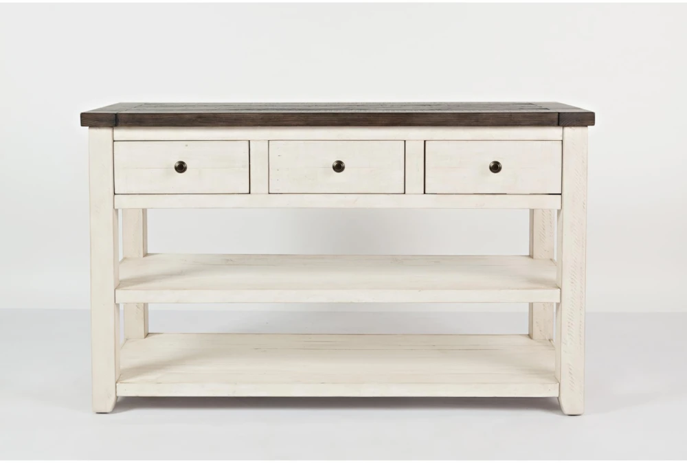 Madi White Console Table