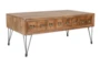 Harpin Leg Coffee Table With Storage - Signature