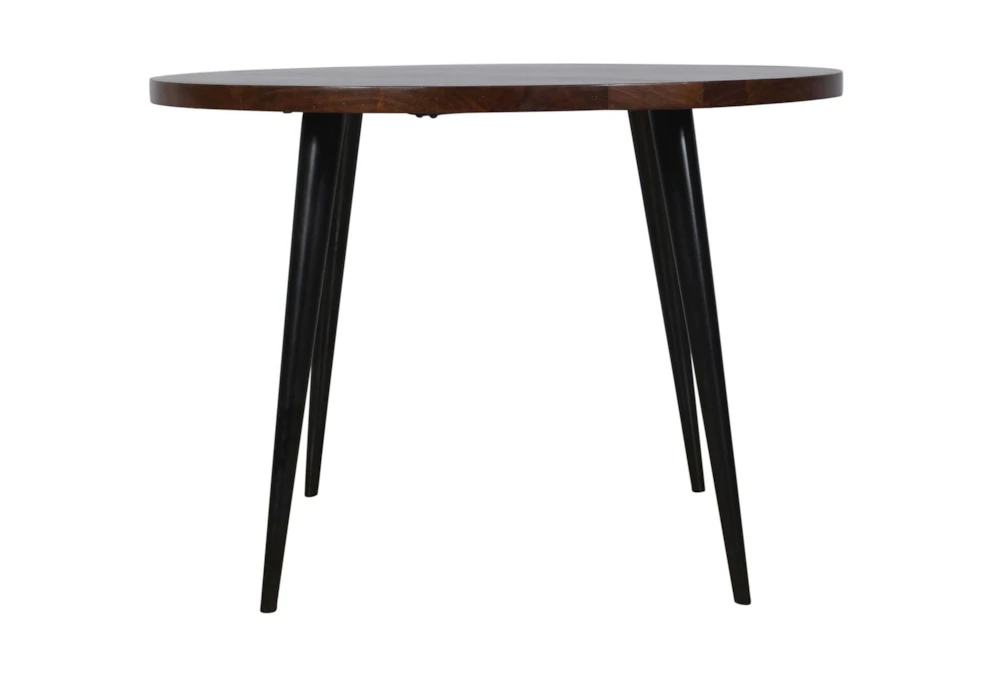 Prea 42" Round Brown Dining Table
