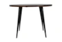 Prea 42" Round Brown Dining Table - Signature