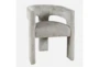 Gwen Grey Dining Chair With Back - Signature