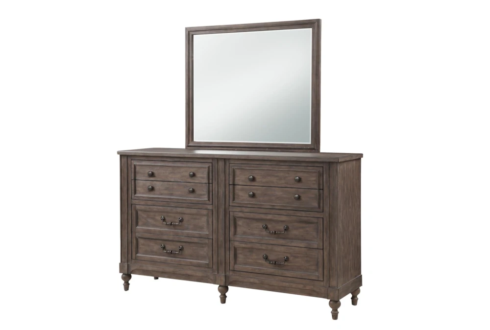 Madeleine 6-Drawer Dresser/Mirror