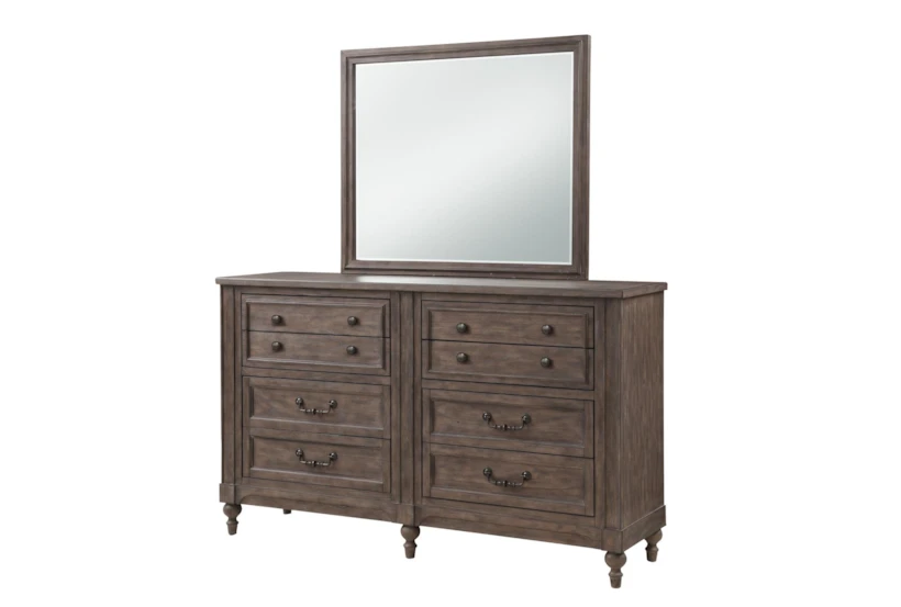 Madeleine 6-Drawer Dresser/Mirror - 360