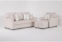 Amora Sand 3 Piece Queen Sleeper Sofa, Chair & Ottoman Set - Signature