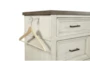 Coltyn White 5-Drawer Chest - Detail