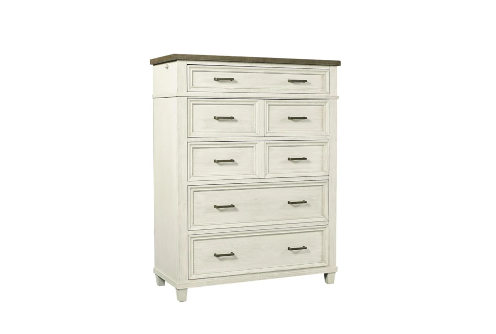 Coltyn White 5-Drawer Chest