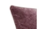 22X22 Red Stonewashed Velvet Square Throw Pillow - Detail