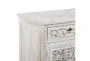 Traditional White Wood Cabinet - Detail