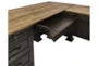 Brockman Executive Double Pedestal L-Shaped Desk - Detail