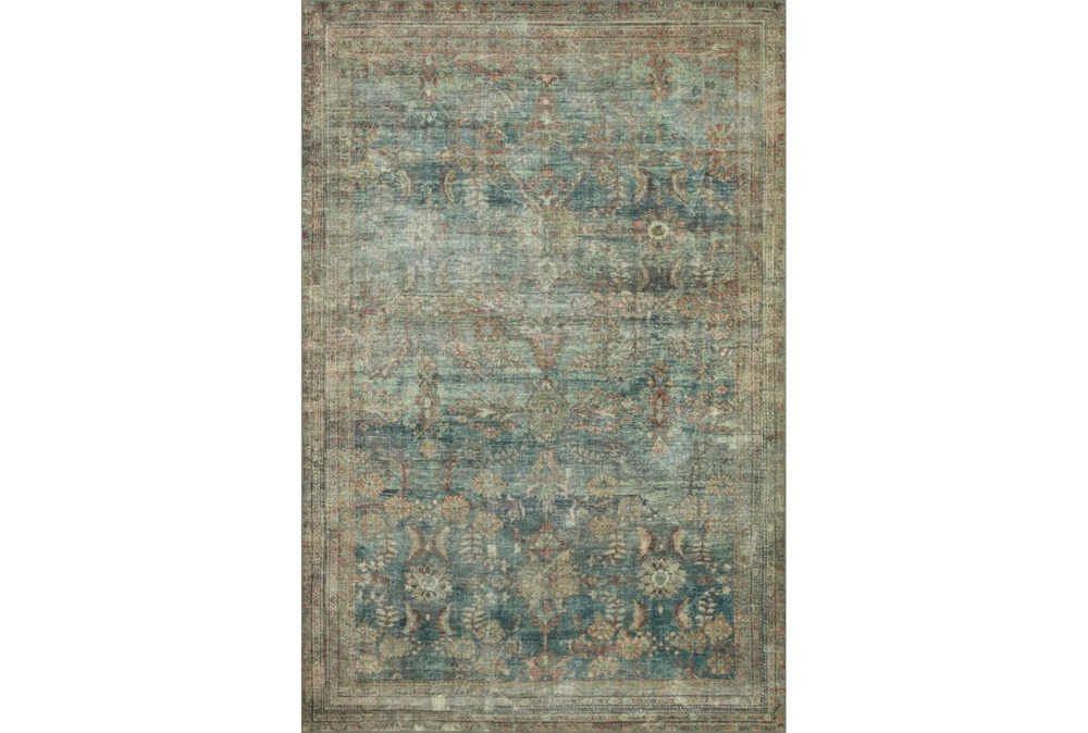 2'x5' Rug-Magnolia Home Banks Ocean/Spice by Joanna Gaines