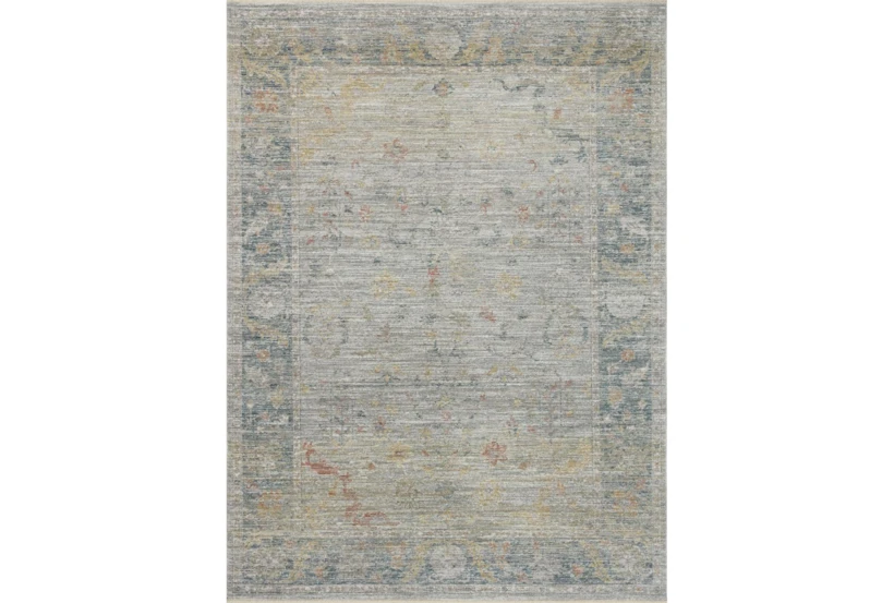 5'3"x5'3" Round Rug-Magnolia Home Millie Slate/Multi by Joanna Gaines - 360
