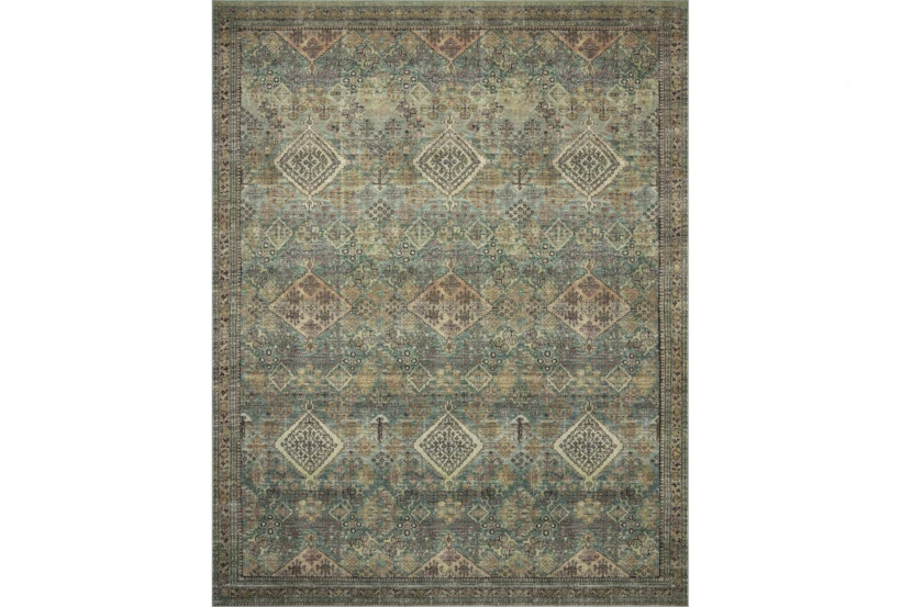 2'3"x3'9" Rug-Magnolia Home Sinclair Turquoise/Multi by Joanna Gaines - 360