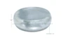 Silver Aluminum Drum Round Coffee Table - Detail