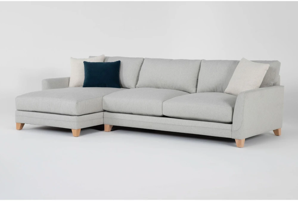 Japandi 2 Piece Sectional With Left Arm Facing Chaise