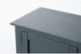 Mead Blue 80" Modern TV Stand - Detail