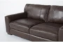 Benjamin 100% Top Grain Italian Leather 2 Piece Sofa & Chair Set - Detail