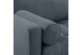 Jacob Navy Blue Tweed Sofa - Detail